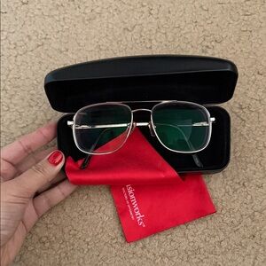 Aviator eyeglasses frame!